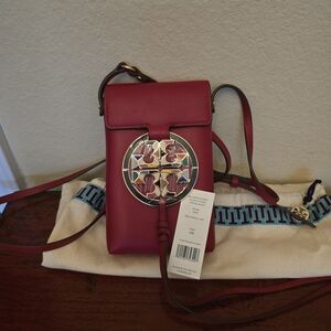 Tory Burch Red Crossbody Bag